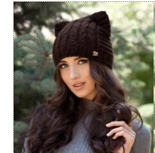 Шапочка-котик(спицы)+описание и схемы. - Рукоделие - 296632 - Tabor.ru