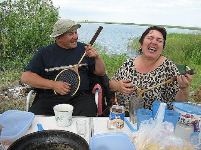 Фото муж с женой на рыбалке