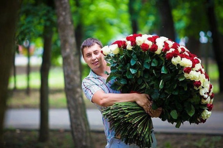 Просто подари ей цветы