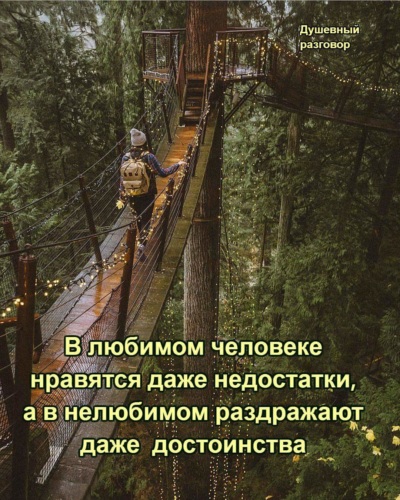 В любимом человеке нравятся даже недостатки а в нелюбимом раздражают даже достоинства картинки