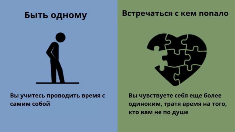 Встречаться с кем попало