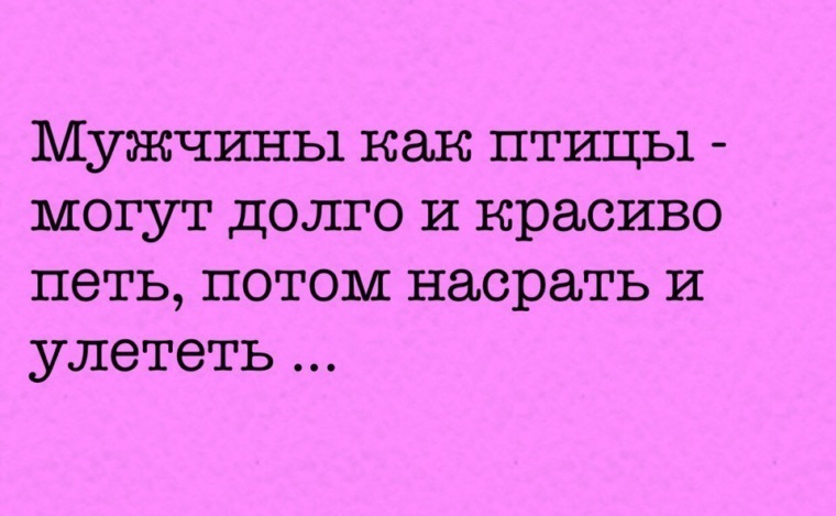 Мужчины как птицы умеют долго и красиво петь а потом нагадить и улететь картинки