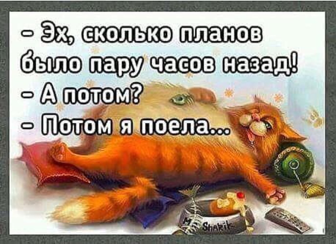 Планы на вечер картинки прикольные