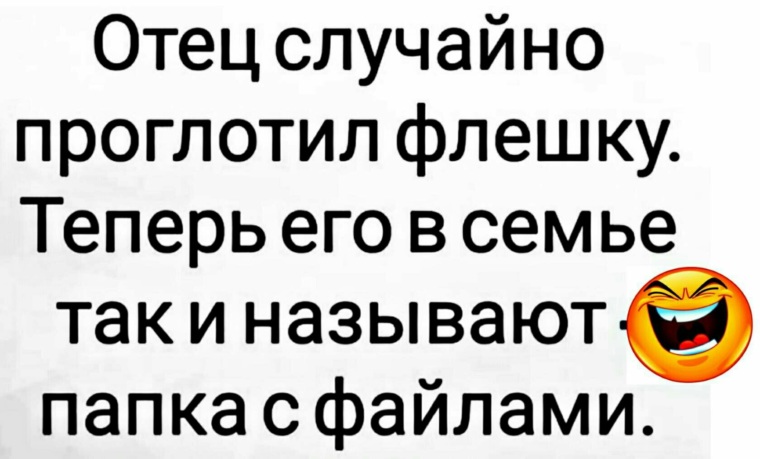 Случайно папа. Папа проглотил флешку. Отец случайно проглотил флешку. Теперь он папка с файлами.. Папа проглотил флешку анекдот. Анекдот отец случайно проглотил флешку.