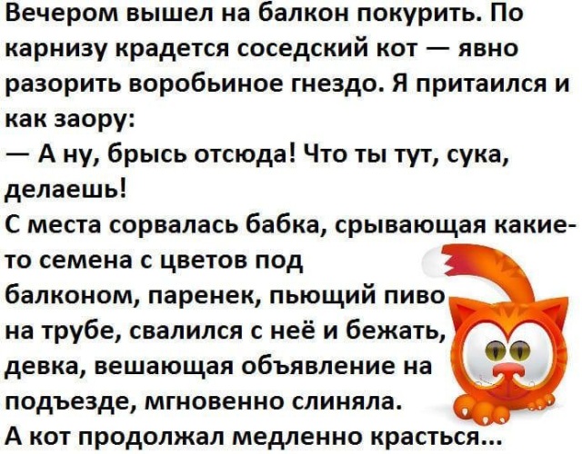 Вышел на балкон закурил много думал плакал