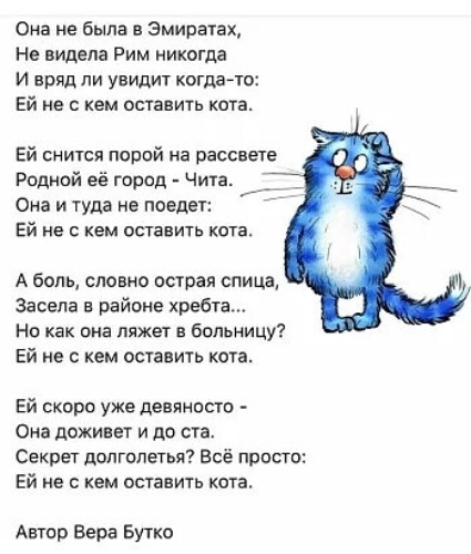 Стих про кота